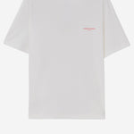 T-SHIRT IN COTONE CON LOGO W261TS09 714W WOOYOUNGMI 
