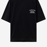 TSHIRT nera in cotone W261TS29 708B WOOYOUNGMI 