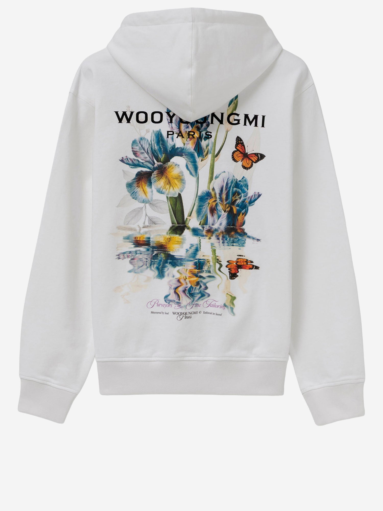 FELPA IN COTONE CON STAMPA W261TS36 719W WOOYOUNGMI 