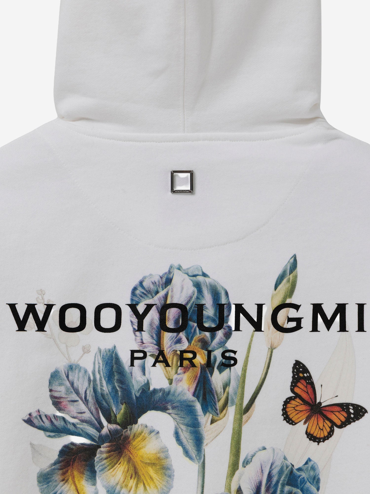 FELPA IN COTONE CON STAMPA W261TS36 719W WOOYOUNGMI 