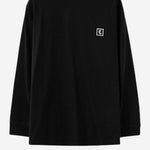 MAGLIA IN COTONE CON LOGO W261TS51 713B WOOYOUNGMI 