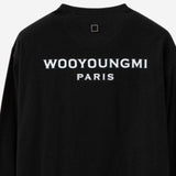 MAGLIA IN COTONE CON LOGO W261TS51 713B WOOYOUNGMI 