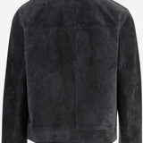 Giacca in pelle scamosciata 26E26EHV21266L32W A7206 YVES SALOMON 
