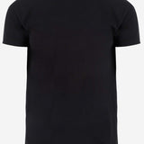 T-SHIRT STAMPA NATALE TSHIRTNATALE BLACK BINI SILVIA 