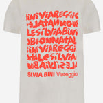 T-SHIRT STAMPA NATALE TSHIRTNATALE WHITE BINI SILVIA 