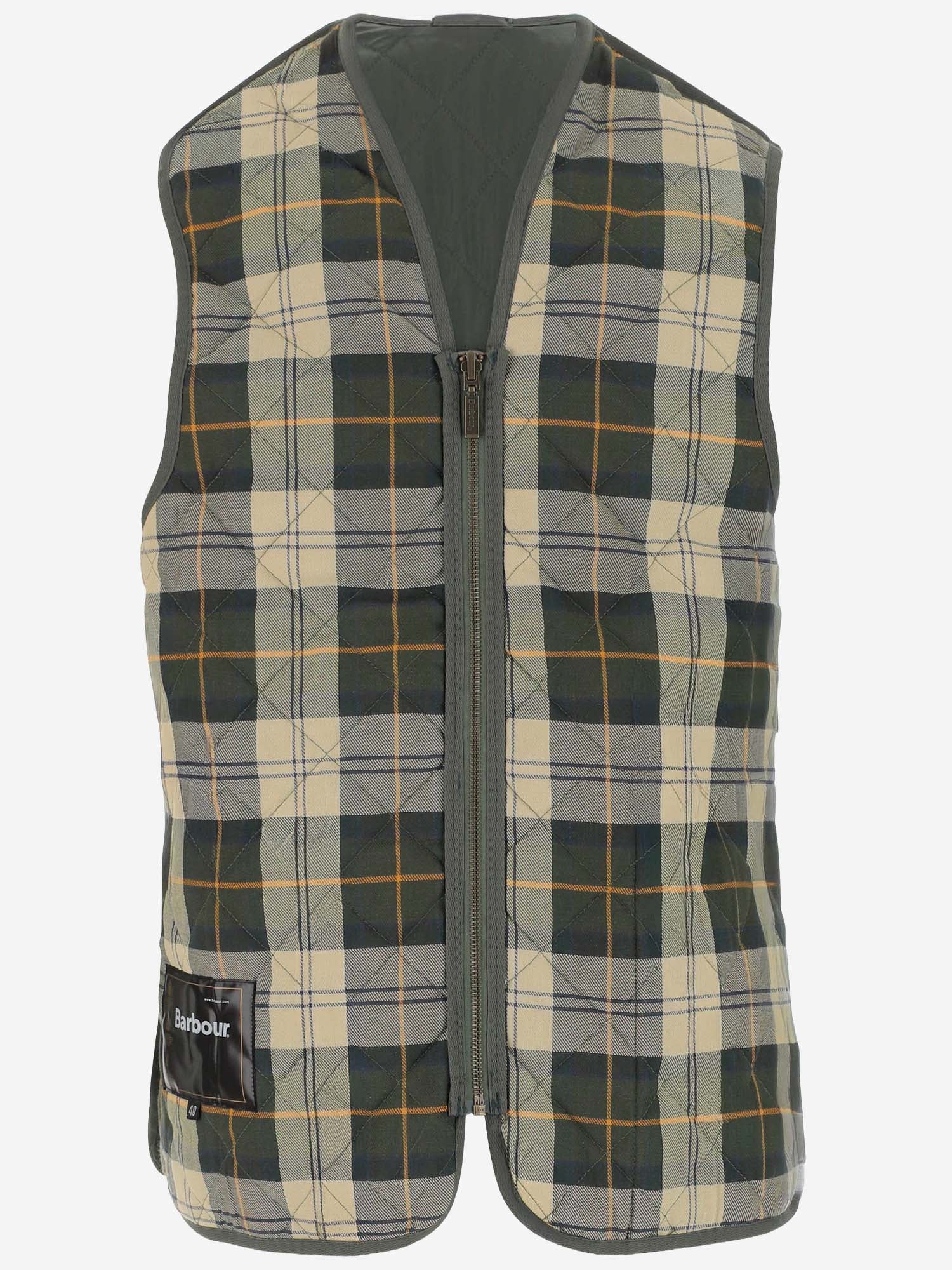 GILET TRAPUNTATO REVERSIBILE CON ZIP MLI0001 GN91 BARBOUR 