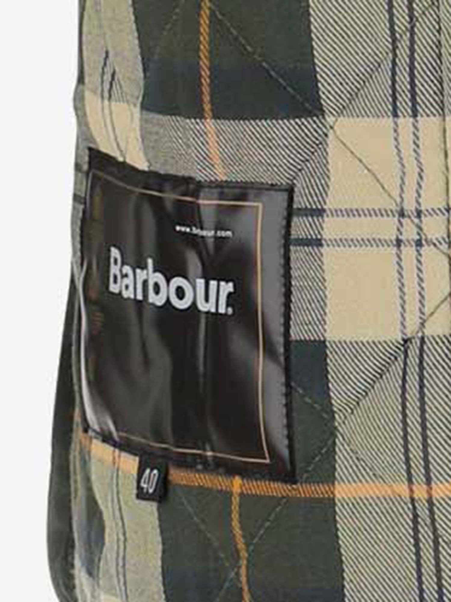 GILET TRAPUNTATO REVERSIBILE CON ZIP MLI0001 GN91 BARBOUR 