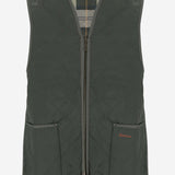 GILET TRAPUNTATO REVERSIBILE CON ZIP MLI0001 GN91 BARBOUR 