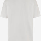 T-SHIRT FOLLOWING YONDER STAR <BR/>IN COTONE STRETCH BIANCO GOLD BINI SILVIA 