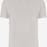 T-SHIRT FOLLOWING YONDER STAR<BR/>IN COTONE STRETCH BIANCO SILVER BINI SILVIA 