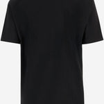 T-SHIRT FOLLOWING YONDER STAR <BR/>IN COTONE STRETCH NERO WHITE BINI SILVIA 