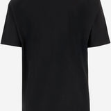 T-SHIRT FOLLOWING YONDER STAR <BR/>IN COTONE STRETCH NERO WHITE BINI SILVIA 