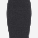 GONNA A TUBINO IN LANA CASHMERE E SETA 762406 Y76JC1206 SAINT LAURENT 