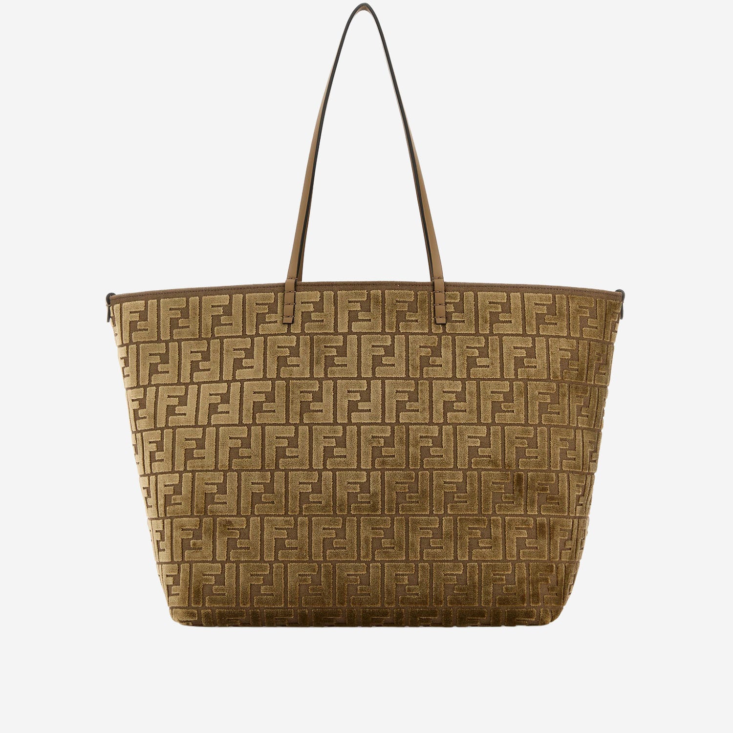 BORSA SHOPPING ROLL GRANDE CON MOTIVO FF 8BH425AT14 F1QD0 FENDI 