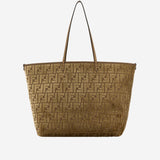 BORSA SHOPPING ROLL GRANDE CON MOTIVO FF 8BH425AT14 F1QD0 FENDI 