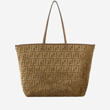 BORSA SHOPPING ROLL GRANDE CON MOTIVO FF 8BH425AT14 F1QD0 FENDI 