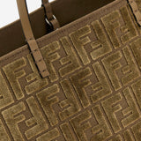 BORSA SHOPPING ROLL GRANDE CON MOTIVO FF 8BH425AT14 F1QD0 FENDI 