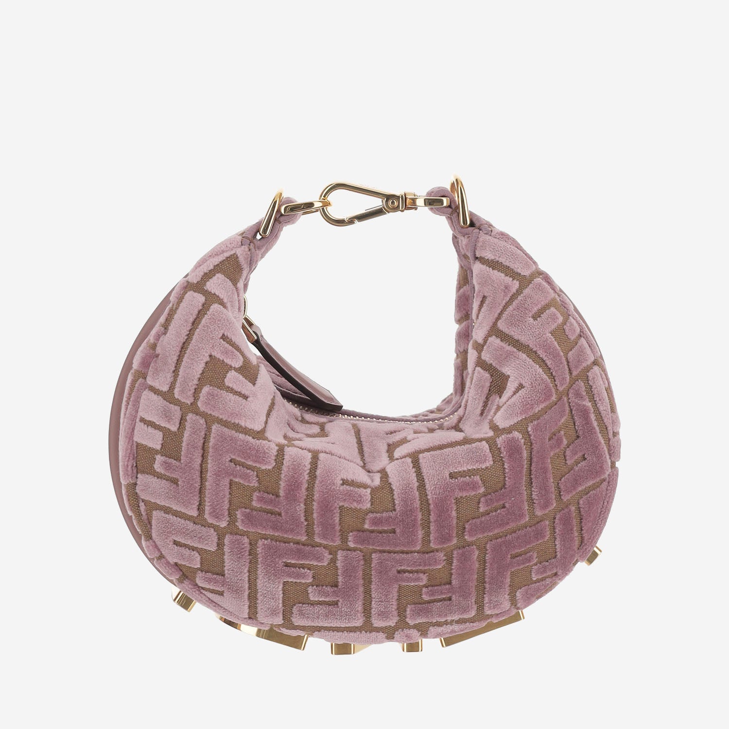 BORSA MINI FENDIGRAPHY IN VELLUTO 8BS081AT14 F1QI3 FENDI 