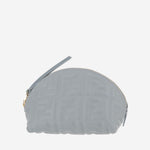 POCHETTE IN PELLE CON MOTIVO FF 8N0208AT4Q F1NPU FENDI 
