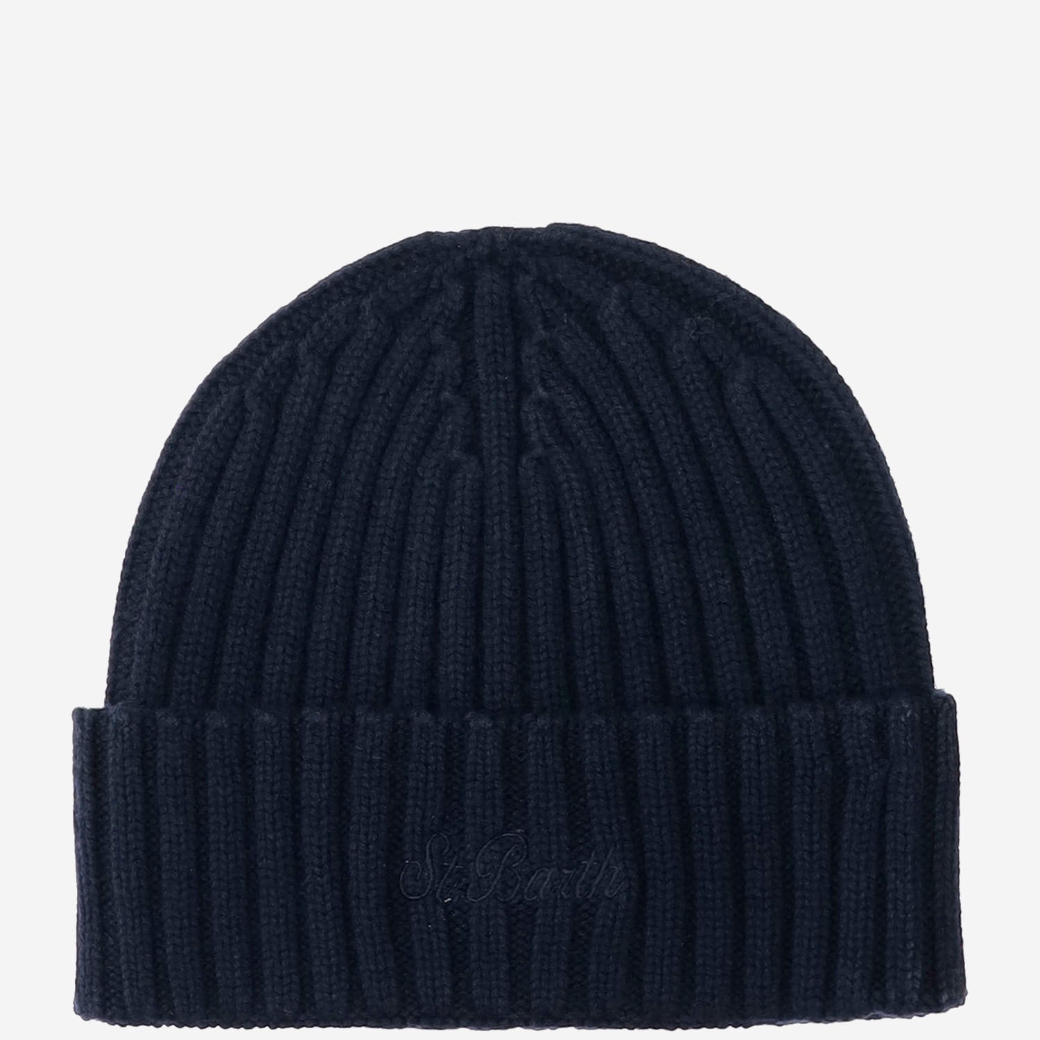 BEANIE IN MISTO LANA CON LOGO WENGEN 00010G MC2 SAINT BARTH 