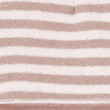 BEANIE HONORE CON MOTIVO A RIGHE 25W040 NUDE 1+ IN THE FAMILY KIDS 