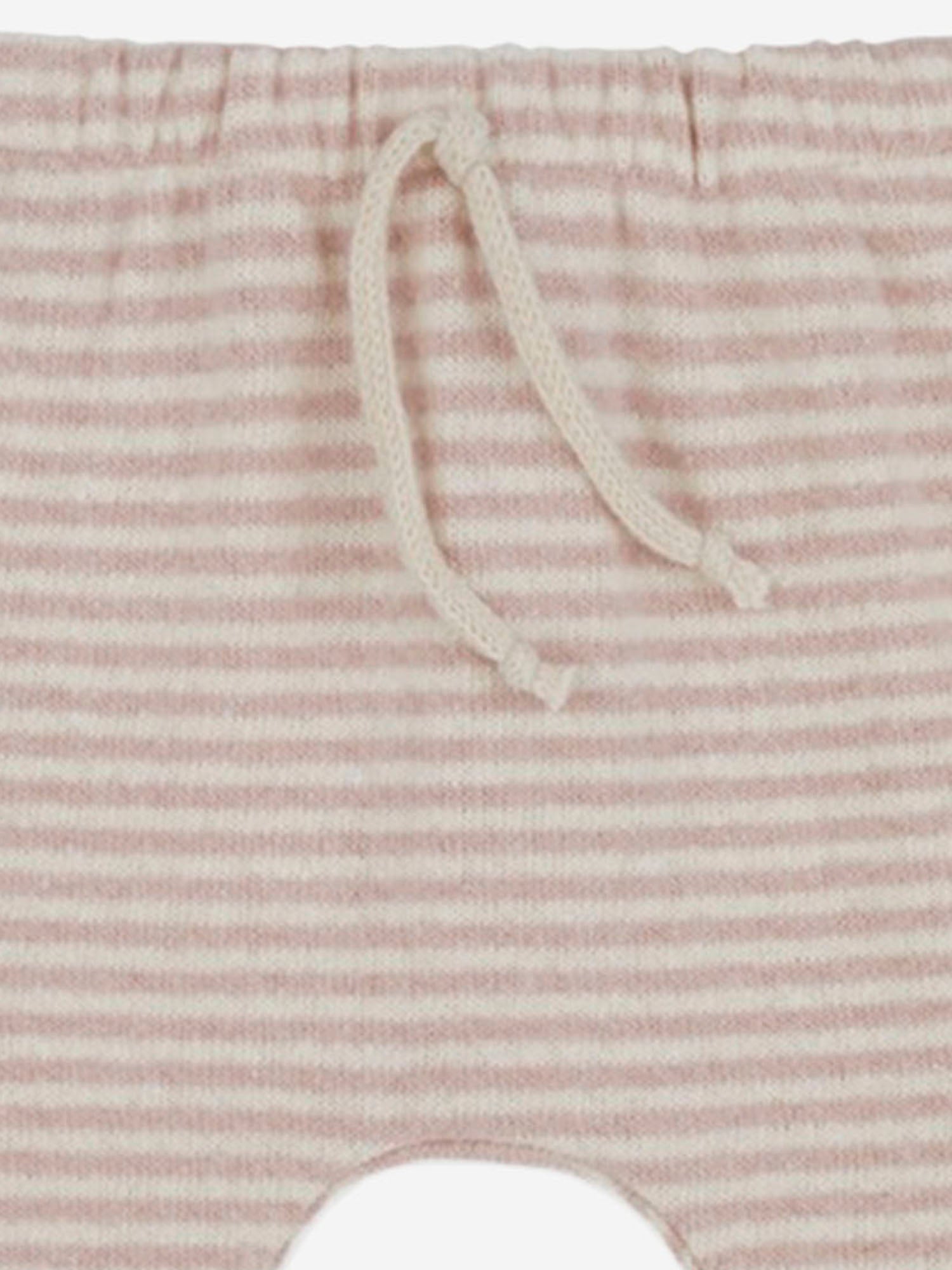 Pantaloni Vicens con motivo a righe 25W050 NUDE 1+ IN THE FAMILY KIDS 