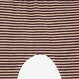 PANTALONI A RIGHE IN MISTO COTONE STRETCH 25W120 MELANZANA 1+ IN THE FAMILY KIDS 