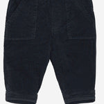 Pantaloni Louis in velluto di cotone 25W149 DARKBLUE 1+ IN THE FAMILY KIDS 