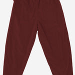 PANTALONI IN COTONE CON VOLANT DECORATIVO 25W150 MELANZANA 1+ IN THE FAMILY KIDS 