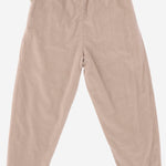PANTALONI IN COTONE CON VOLANT DECORATIVO 25W150 TORTORA 1+ IN THE FAMILY KIDS 
