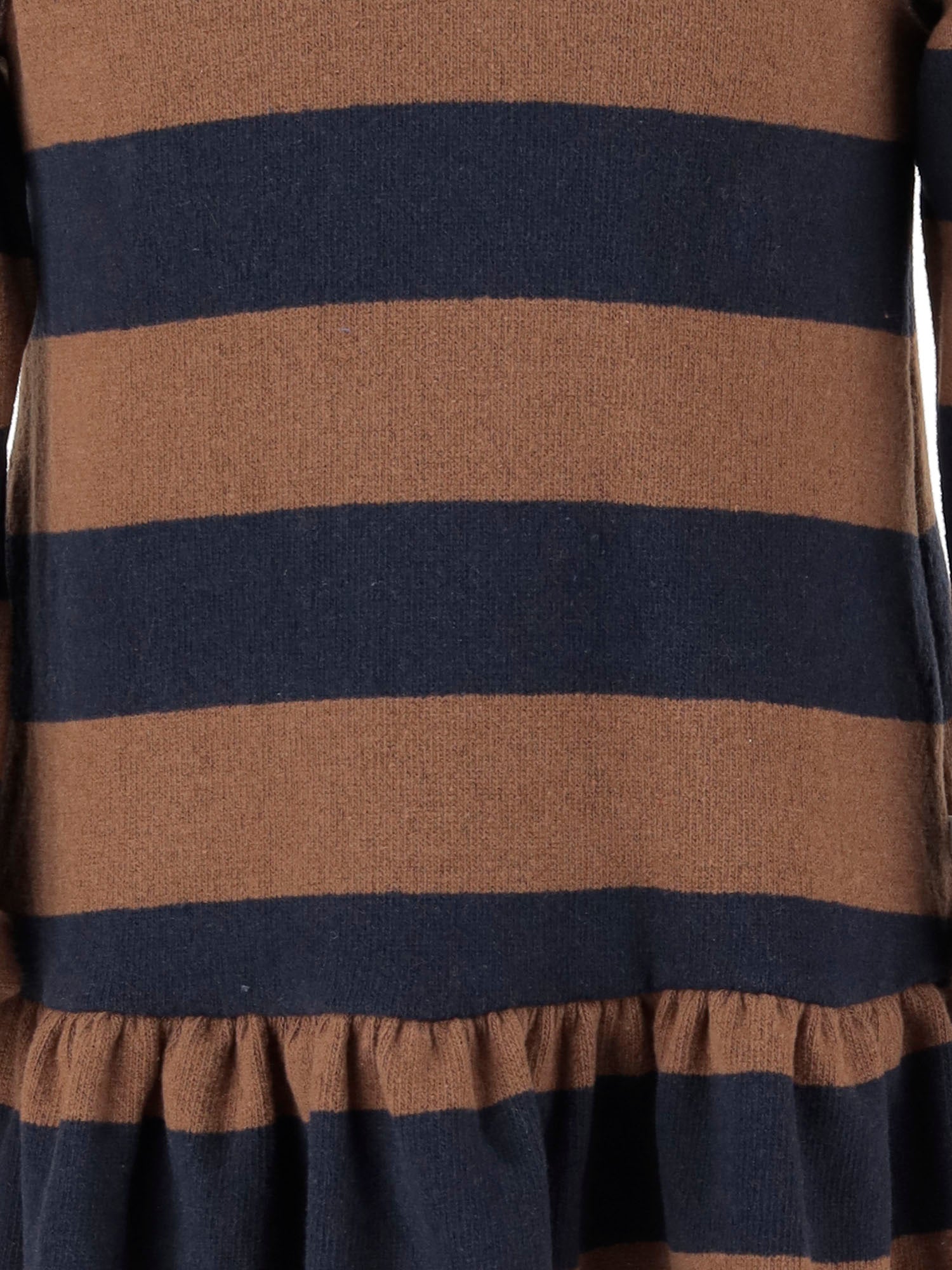 Abito in misto cotone stretch 25W158 CASTAGNA 1+ IN THE FAMILY KIDS 