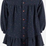 Abito con fantasia puntinata 25W171 DARKBLUE 1+ IN THE FAMILY KIDS 