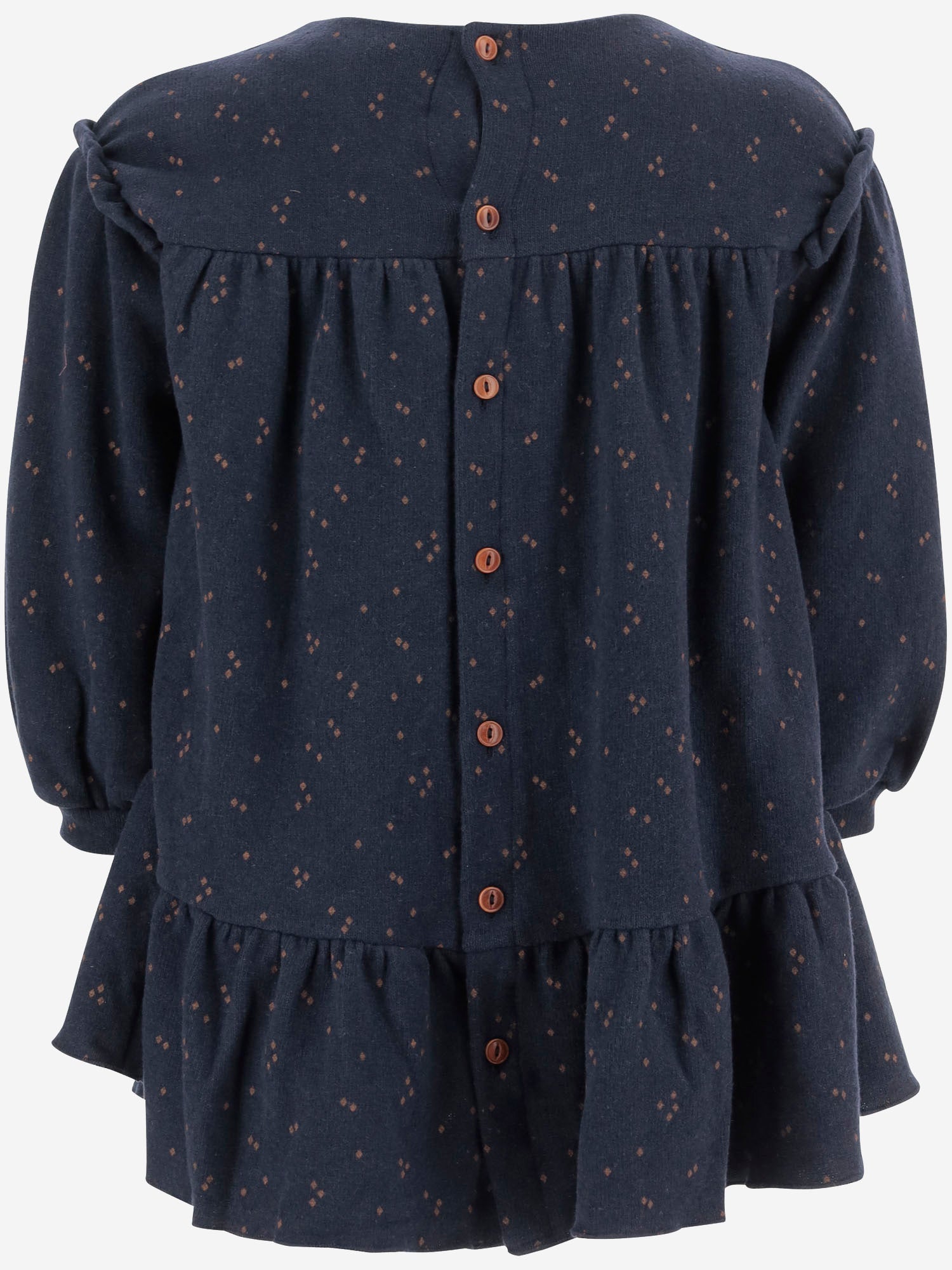 Abito con fantasia puntinata 25W171 DARKBLUE 1+ IN THE FAMILY KIDS 