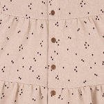 Abito con fantasia puntinata 25W171 NUDE 1+ IN THE FAMILY KIDS 