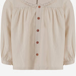 Camicia in cotone e viscosa 25W198 RICE 1+ IN THE FAMILY KIDS 