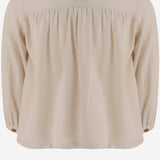 Camicia in cotone e viscosa 25W198 RICE 1+ IN THE FAMILY KIDS 