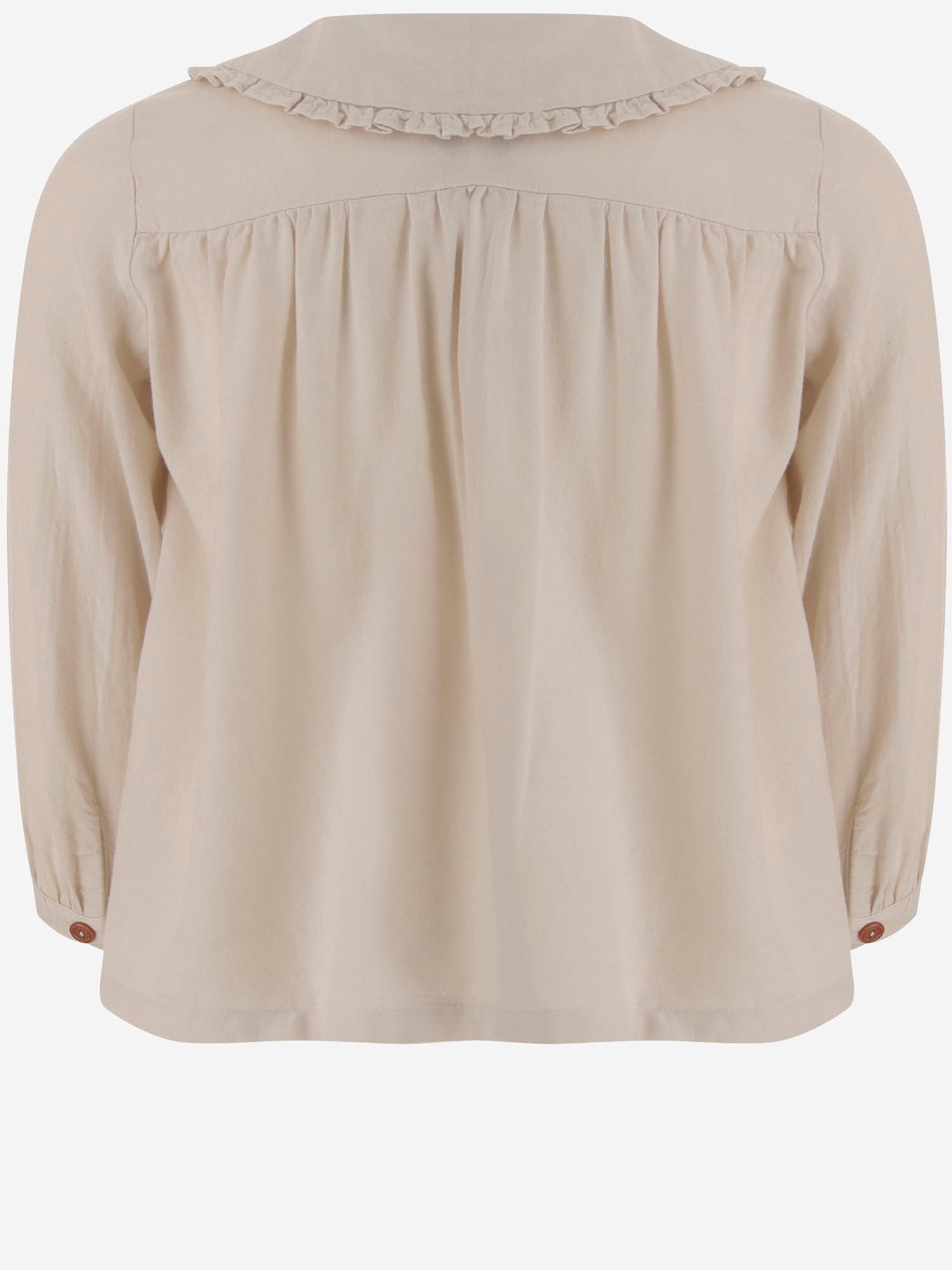 Camicia in cotone e viscosa 25W198 RICE 1+ IN THE FAMILY KIDS 