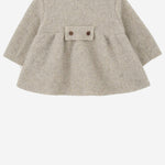 CAPPOTTO IN MISTO LANA 25W220 TORTORA 1+ IN THE FAMILY KIDS 