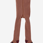 CALZE IN MISTO COTONE STRETCH 25W238 CASTAGNA 1+ IN THE FAMILY KIDS 