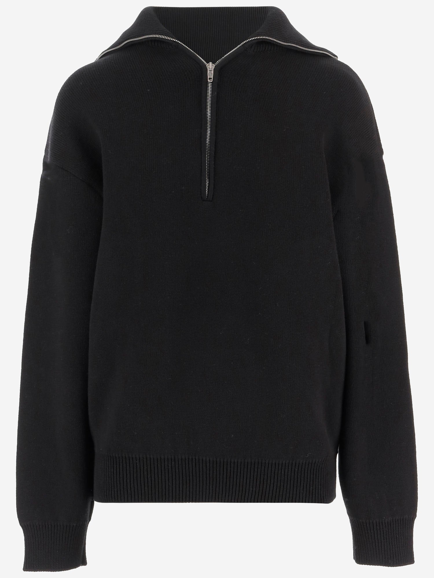 MAGLIA IN COTONE STRETCH 848840 T34211000 BALENCIAGA 