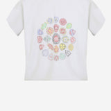 T-SHIRT IN COTONE CON LOGO 850263 TTVH69012 BALENCIAGA 