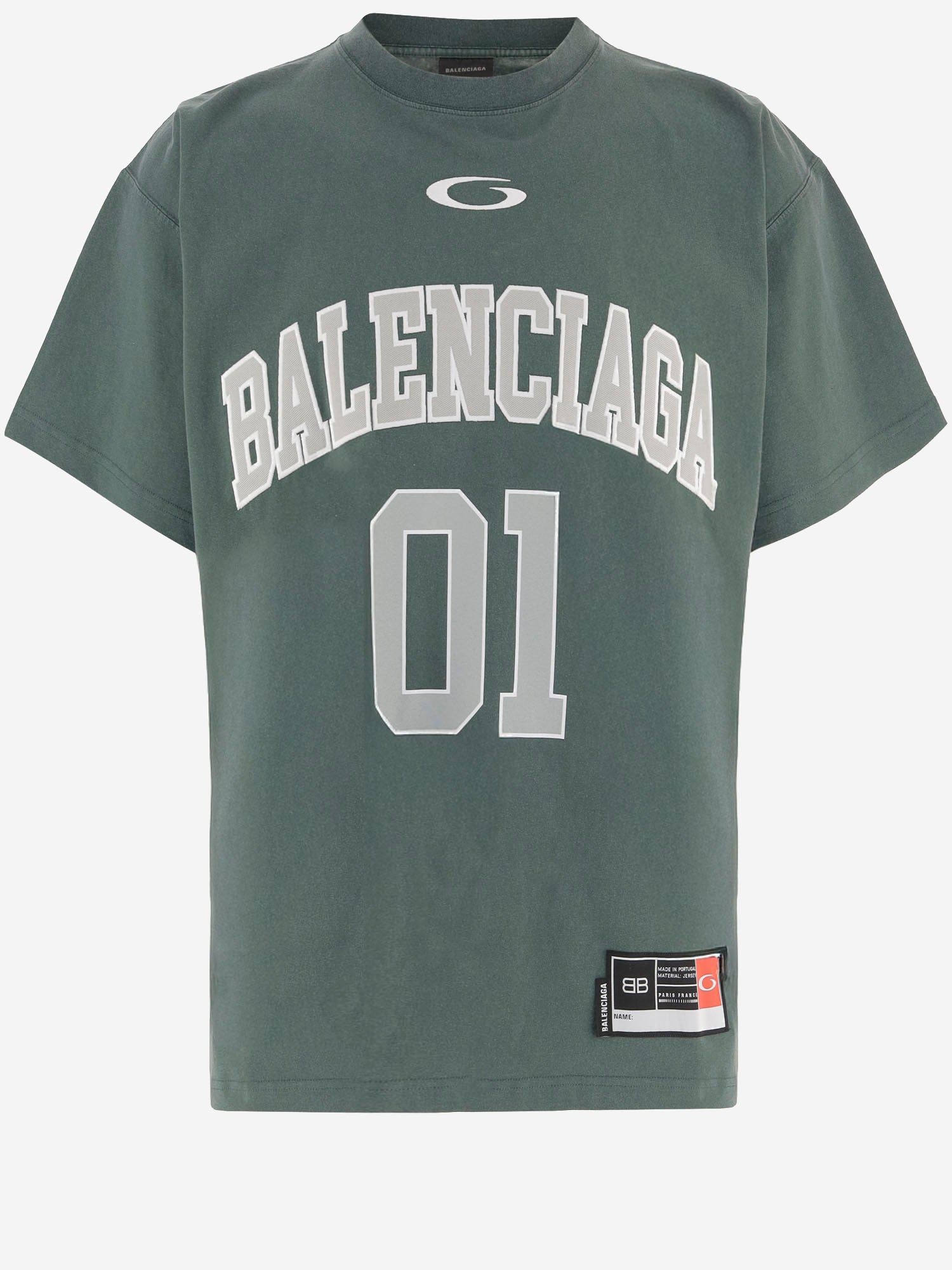 T-SHIRT OVERSIZE IN COTONE 850353 TTVG26399 BALENCIAGA 