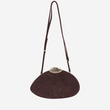 BORSA BELLE DE JOUR IN PELLE SCAMOSCIATA BELLEDEJOUR MULLEDWINE BENEDETTA BRUZZICHES 