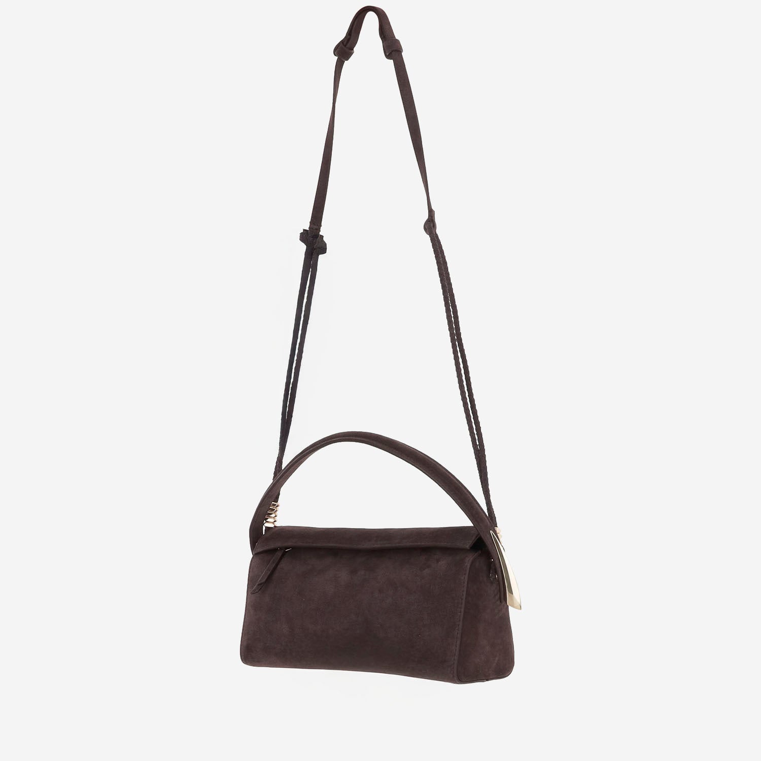 BORSA ELIF IN PELLE SCAMOSCIATA ELIF GOTHICCORE BENEDETTA BRUZZICHES 