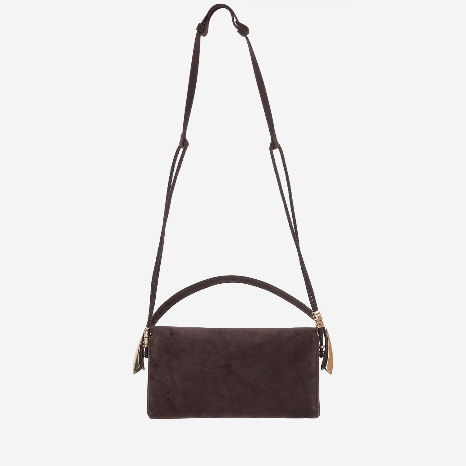 BORSA ELIF IN PELLE SCAMOSCIATA ELIF GOTHICCORE BENEDETTA BRUZZICHES 