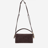 BORSA ELIF IN PELLE SCAMOSCIATA ELIF GOTHICCORE BENEDETTA BRUZZICHES 
