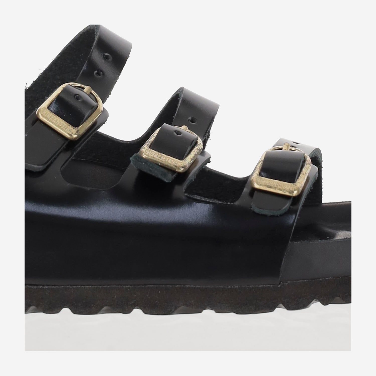 Sandali FLORIDA DBUCKLE EXQUISITE 1029385 BLACK BIRKENSTOCK 