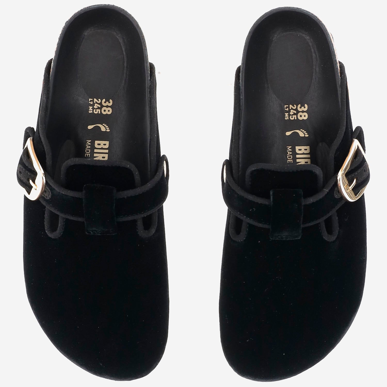 BOSTON BIG BUCKLE PIMPING RIVET 1030086 BLACK BIRKENSTOCK 