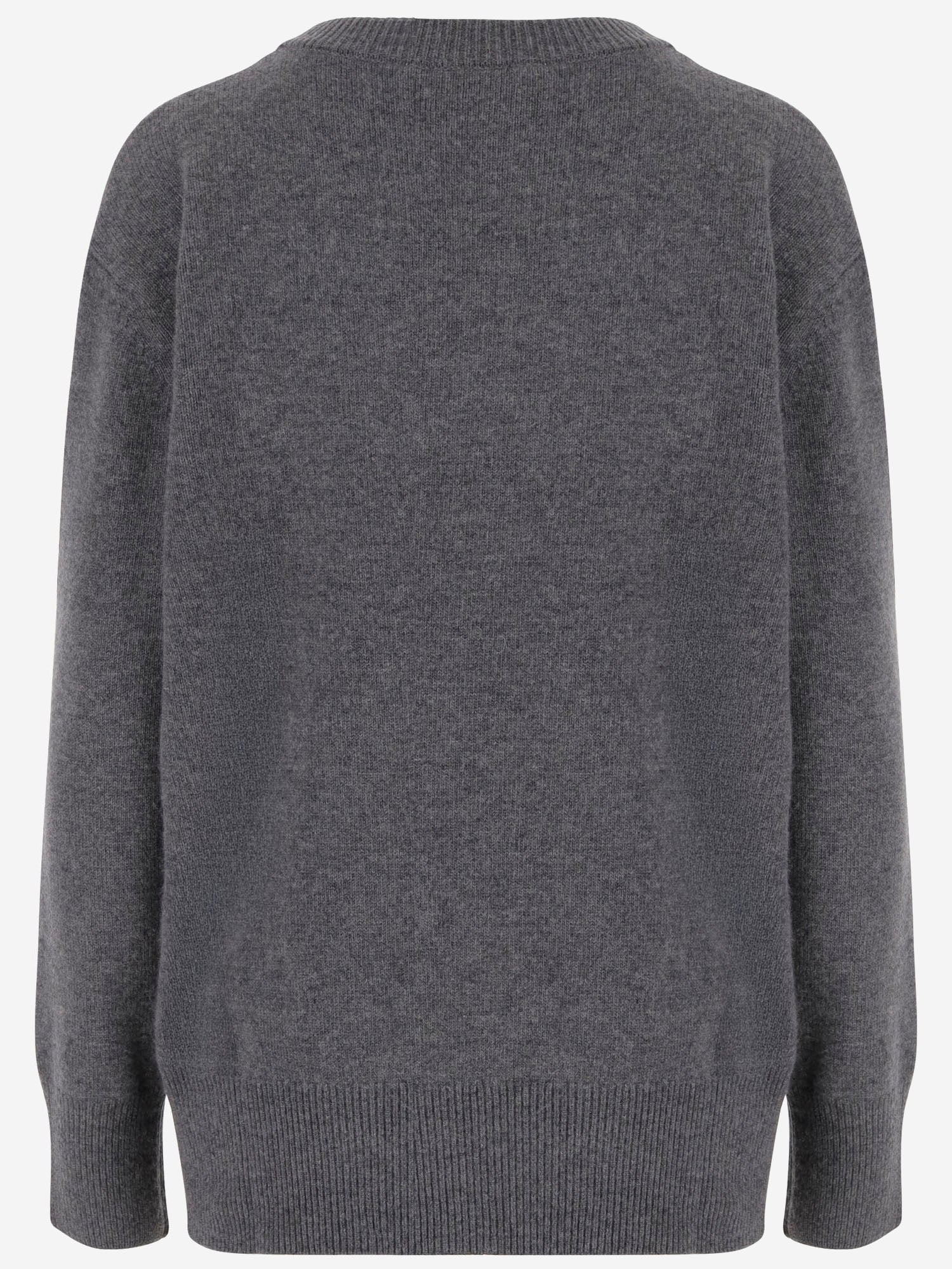 MAGLIONE IN MISTO LANA CON STRASS A544M177A F9866 BLUMARINE 
