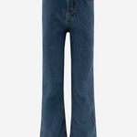JEANS BOOTCUT IN COTONE STRETCH 8110741 MID BLUE BURBERRY 